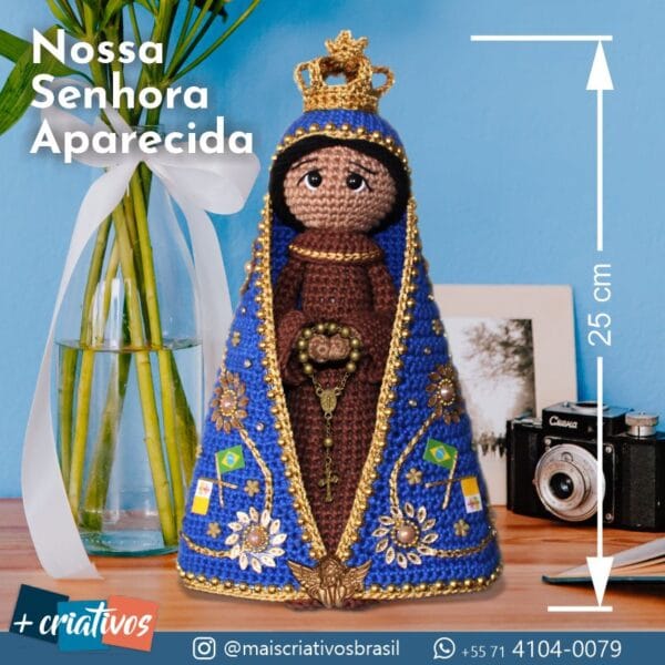Santinha Nossa Senhora Aparecida